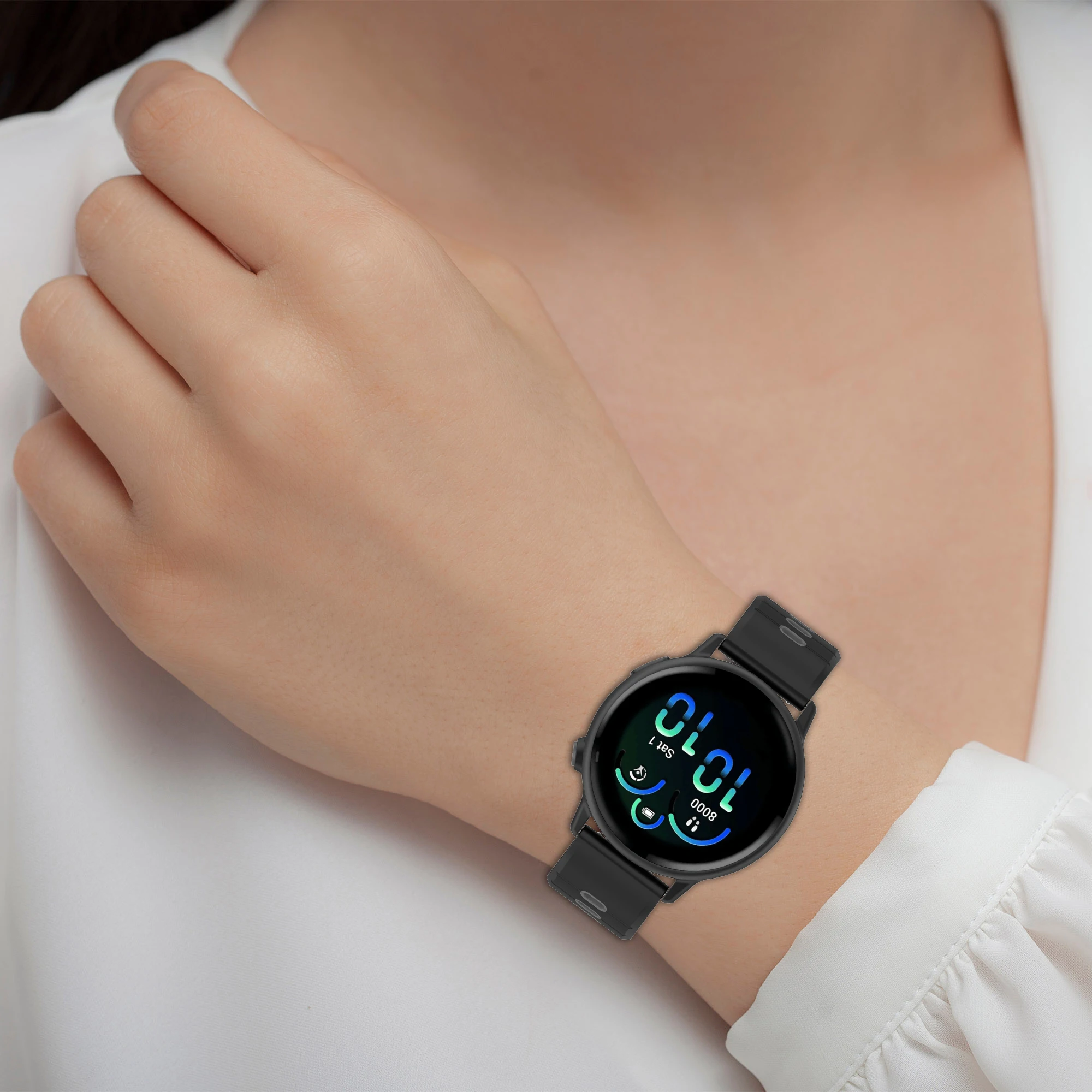 Premium Silicone Watch Strap - Versatile and Durable Band