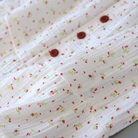 Summer Cotton Dresses Women 100% Crepe Nightgowns Ladies Gauze Comfortable Nightdress Suspenders Sleepwear For Women Home Wear - Image 5