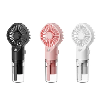 휴대용 물 미스트 팬, USB 충전식 포켓 팬, 드롭 배송