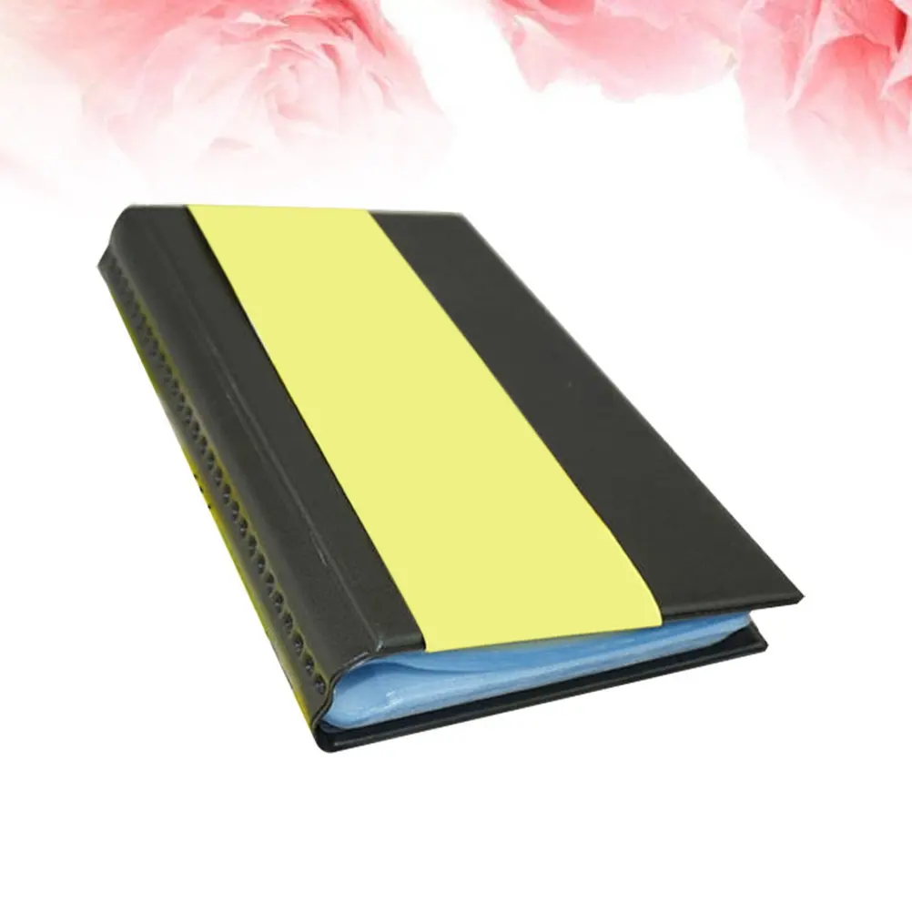 비즈니스 앨범 얇은 PVC 120 카드 홀더 경량 스크래치 방지 신용 카드 케이스 보안 명함 정리함 여권