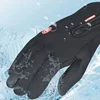 Winter Gloves For Men Waterproof Windproof Cold Gloves Snowboard Motorcycle Riding Driving Warm Touchscreen Zipper Glove 3