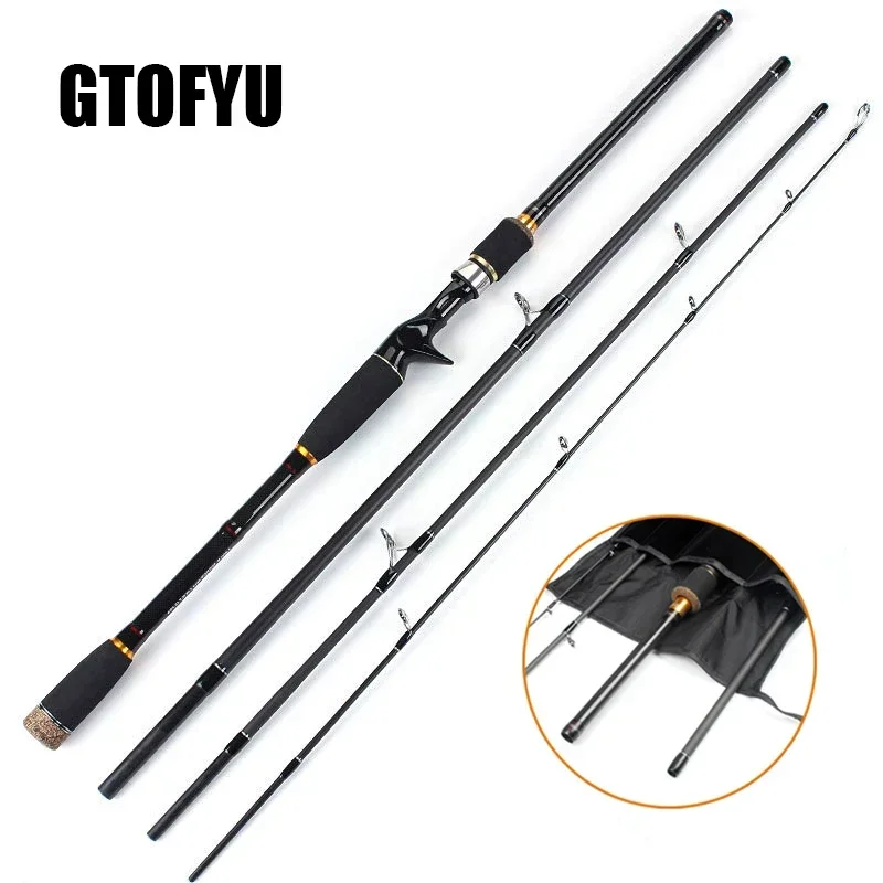 

Fishing Baitcasting Rod 1.8m-3.0m 3/4 Section 100% Hight Carbon 10-25g Power Ultralight Lure Spinning Casting Fishing Lure Rod