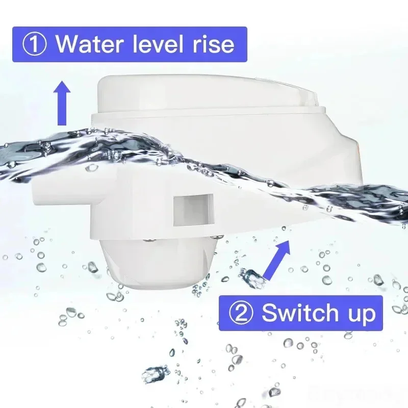 12V 24V 110V 220V 750GPH 1100GPH Automatic Boat Bilge Pump Auto Float Switch DC Submersible Electric Water Pump