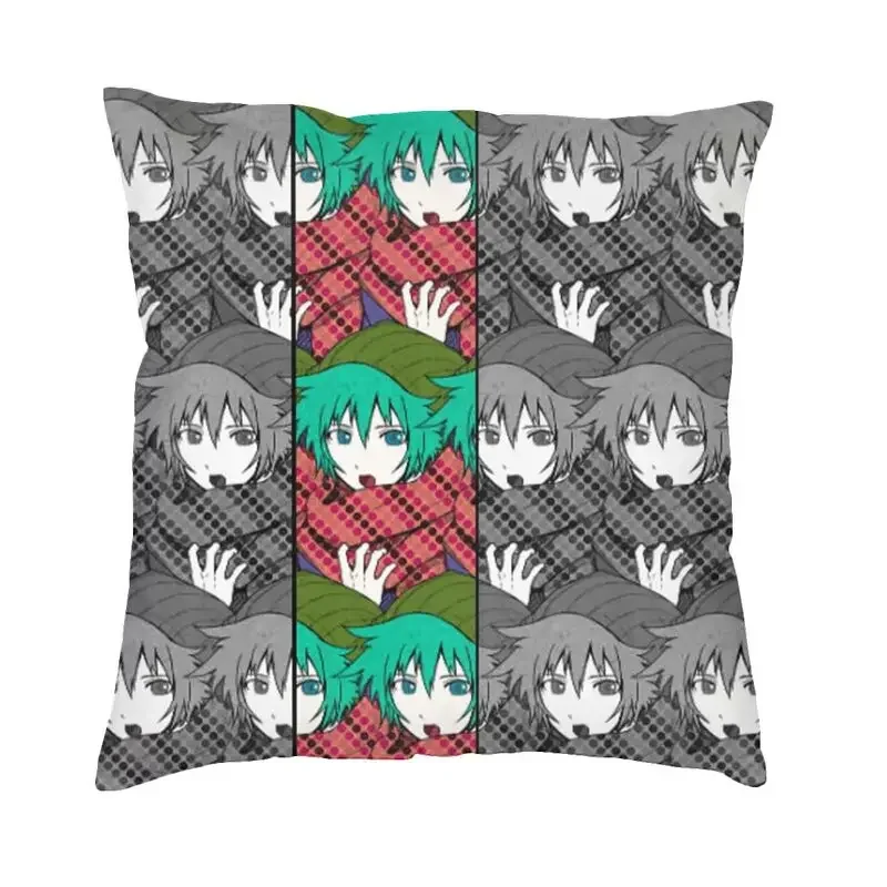 

YTTD Game Anime Shin Tsukimi Square Pillow Cover Decoration Cushion Cover Throw Pillow for Sofa Double-sided Printing