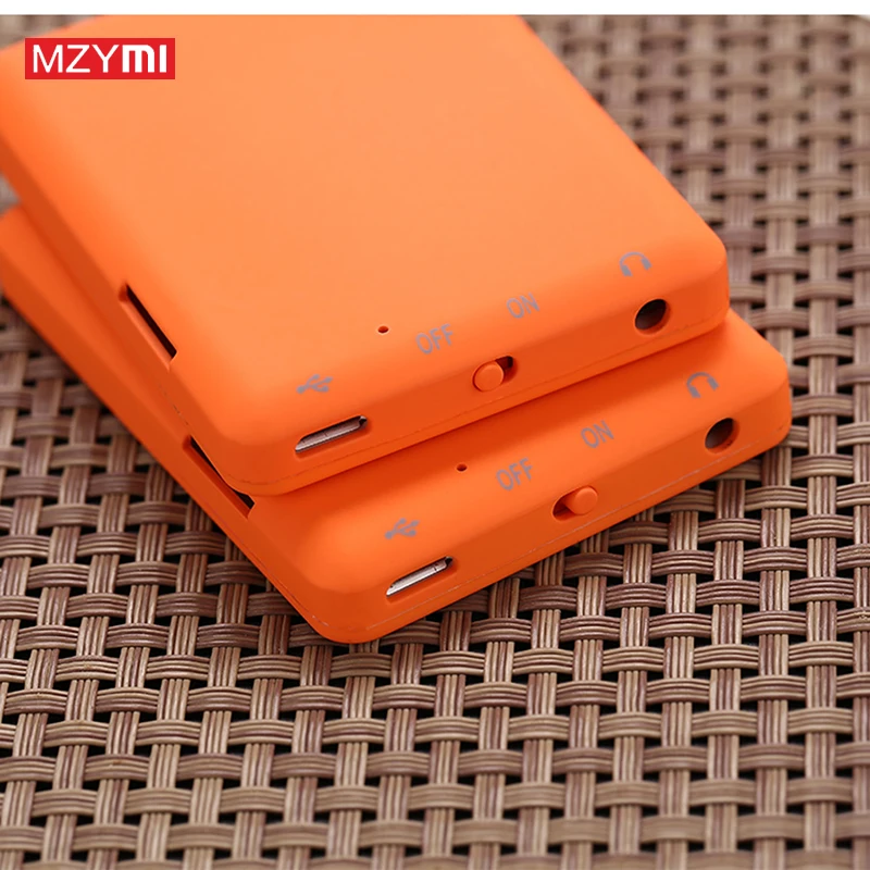 MZYMI MP3 MP4 Player M002 Lossless Sound Digital Music Built-in HD Speaker With FM Radio Support Up To 64GB TF Memory Card