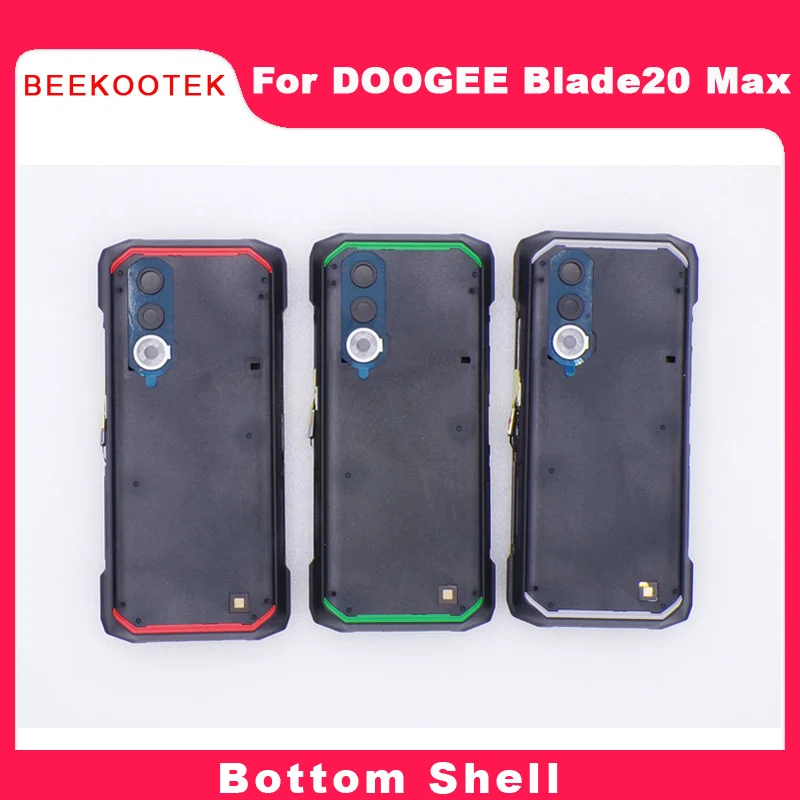 Enhanced Product Title: Premium DOOGEE Blade20 Max Battery Cover with Fingerprint Cable & Receiver
