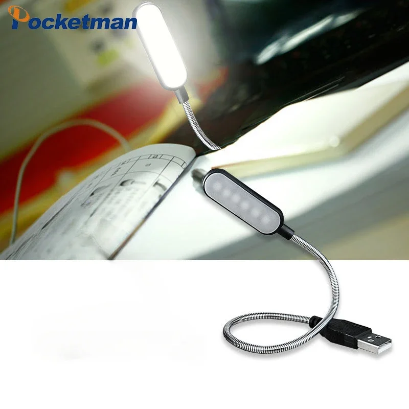 Mini LED Book Light USB Night Lamp Table Reading Light PC Computer Laptop Notebook Booklight