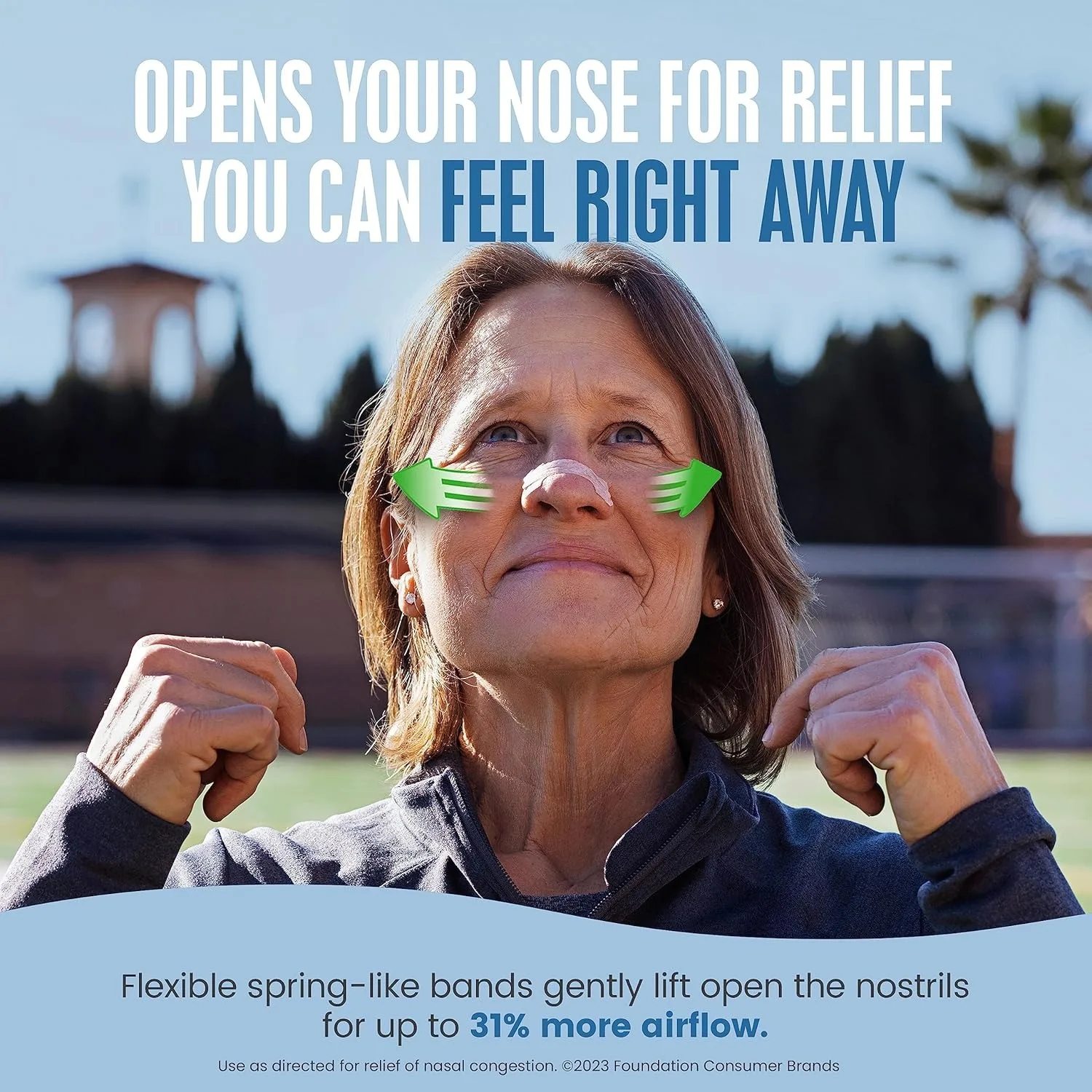 Breathe Right,Nasal Strips Extra Strength Tan Nasal Strips,Stop Snoring,Drug-Free Snoring Solution & Instant Nasal Congestion