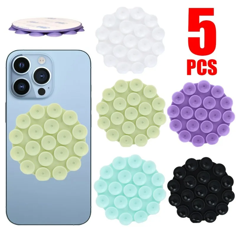 

Car Suction Cup Phone Holder Auto Dashboard Portable Silicone Suction Cup Navigation Bracket Sticker Universal Smartphone Stand