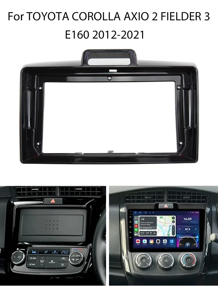 に適合する アベンシス 3 T27 2008-2015 2Din ラジオ ダッシュボード ケーブル キット カー プレーヤー パネル 車 用  アベンシス 3 T27 2008-2015 2Din ラジオ ダッシュボード ケーブル キット カー プレーヤー パネル フ に適合する アベンシス  3 T27 ラジオファシアフレーム に適合する キア に適合する リオ 2015 2016 2017 2 ディン アンドロイド MP5 フェイシ