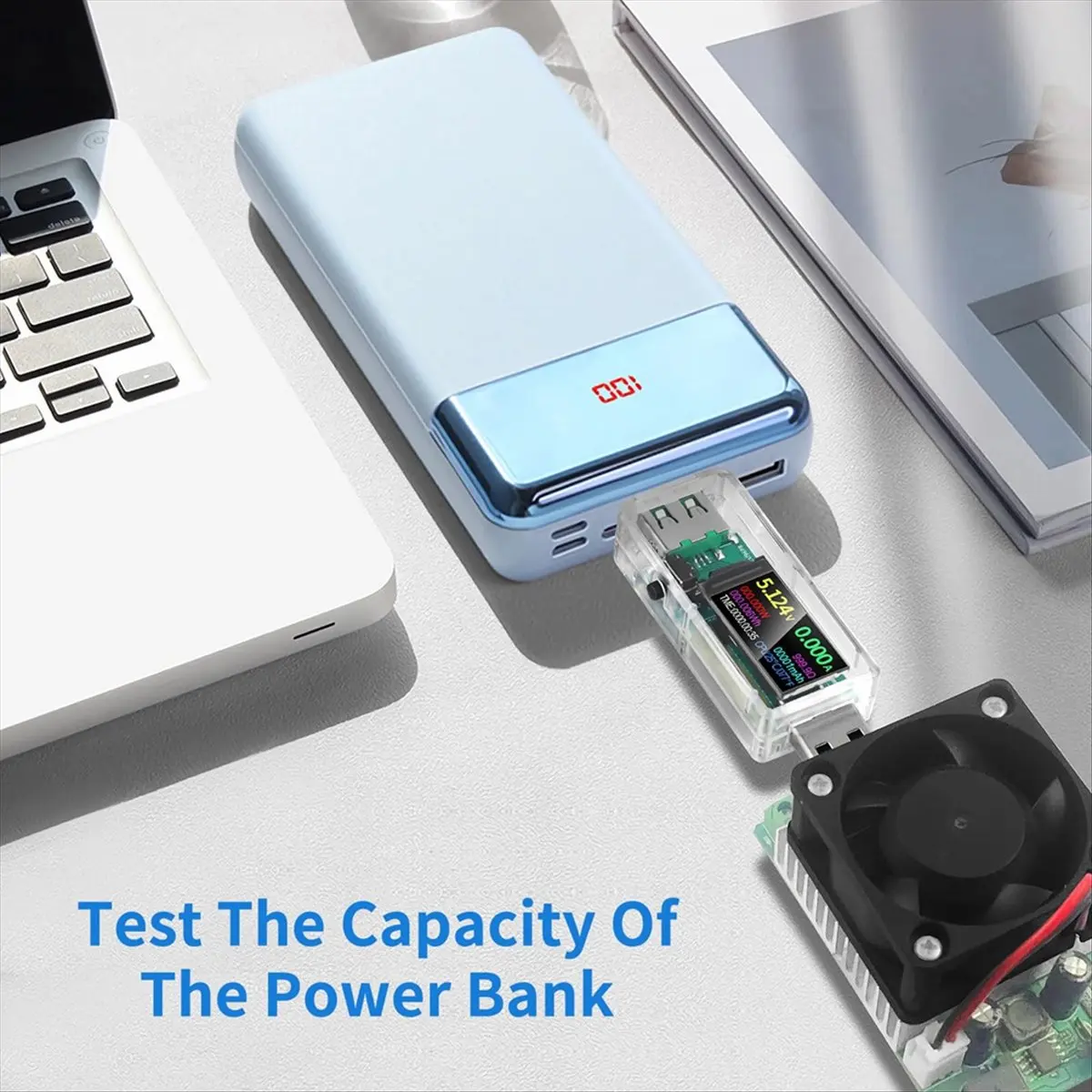 고품질 측정 도구 USB 테스터 USB 전력 측정기 재고 있음