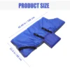 Warm Winter Calf Vest Cow Jacket Insulated Coat For Calves Waterproof Windproof Material Fixed Buckle Design Horse Care Products 4