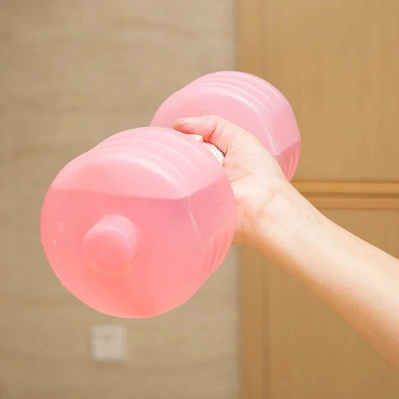 무게추 체육관 요가 덤벨 크로스핏 장비, 물 피트니스, 스포츠 플라스틱 슬리밍, 보디 빌딩 덤벨 훈련 운동 병