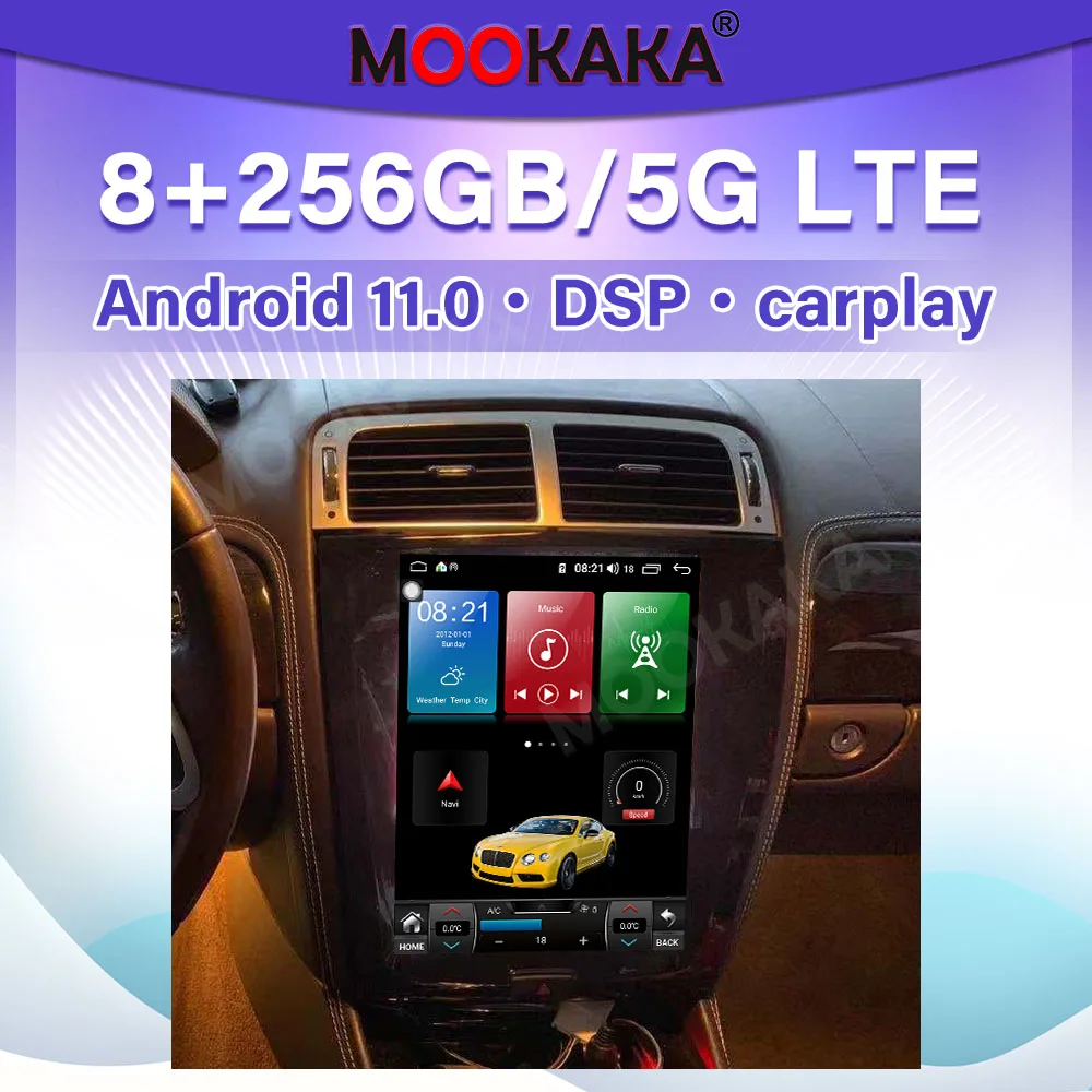 

For Jaguar XK XKR S XKR-S 2006-2013 Carplay Android Car Stereo Radio Multimedia Player GPS Navigation Auto Audio