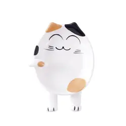 Charming Cat Design Ceramic Spoon Rest - Heat Resistant Kitchen Utensil Holder (Yellow)