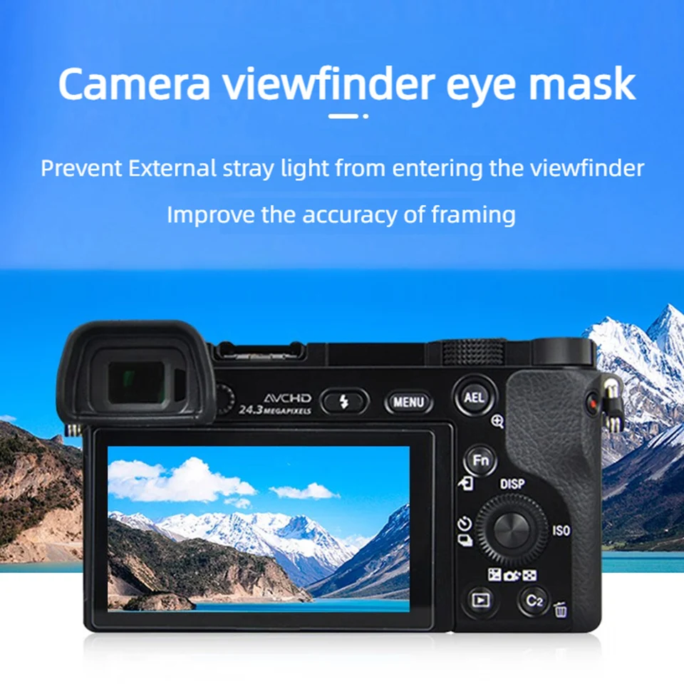FDA-EP17 Eyecup Eyepiece Viewfinder Protector for Sony A6600 A6500 A6400 ILCE-6600 6500 6400 Camera Accessories EP-17