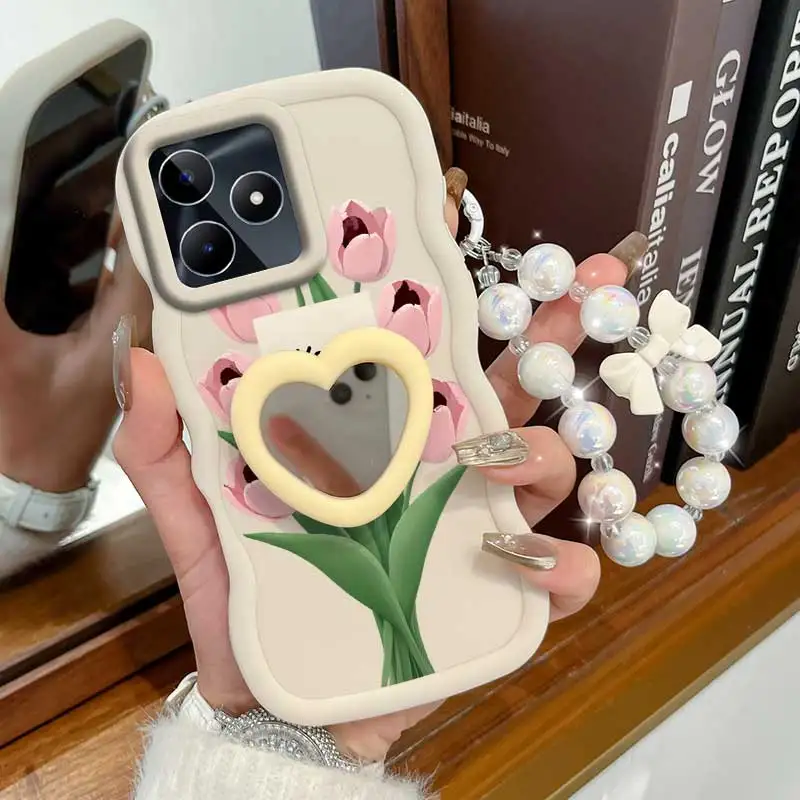 Stay Happy Phone Accessory Set: Case, Lanyard & Stand - 3-Piece Bundle