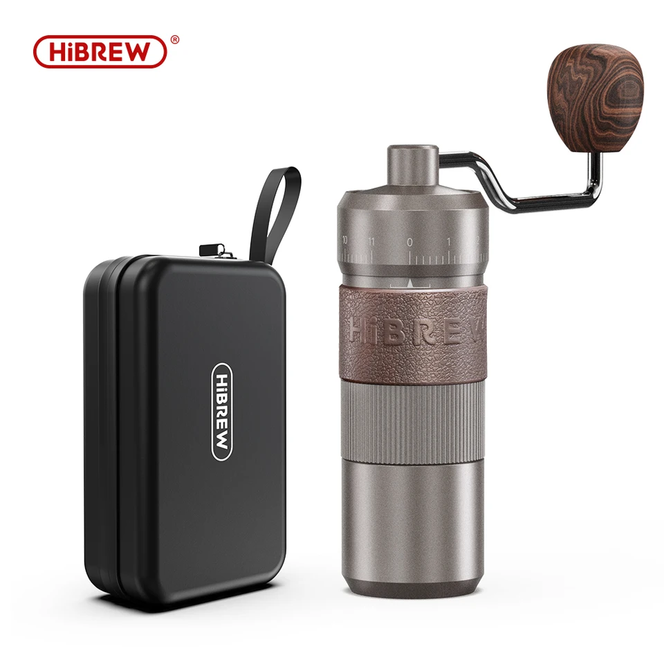 Manual Coffee Grinder with Adjustable Burr Settings