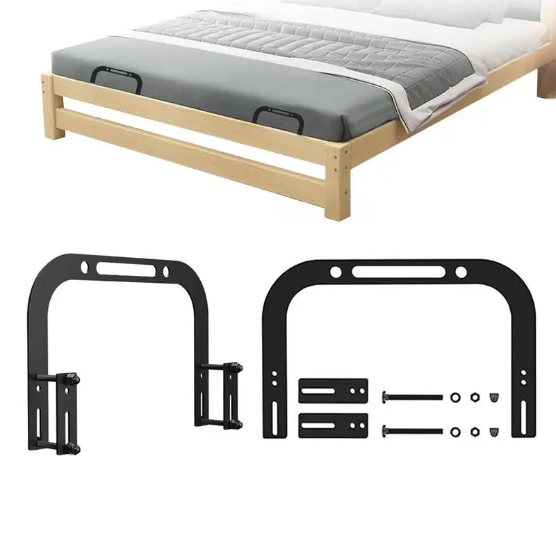 

Mattress Holder For Bed Frame Adjustable Metal Mattress Gripper No Drilling Mattress Holder For Most Standard-Sized Bed Frames