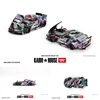 MINIGT Kaido House In Stock 1:64 NSX CIVIC M3 Skyline R34 EF GTR 510 WAGON R33 Carbon Openable Hood Diecast Diorama Car Model 6
