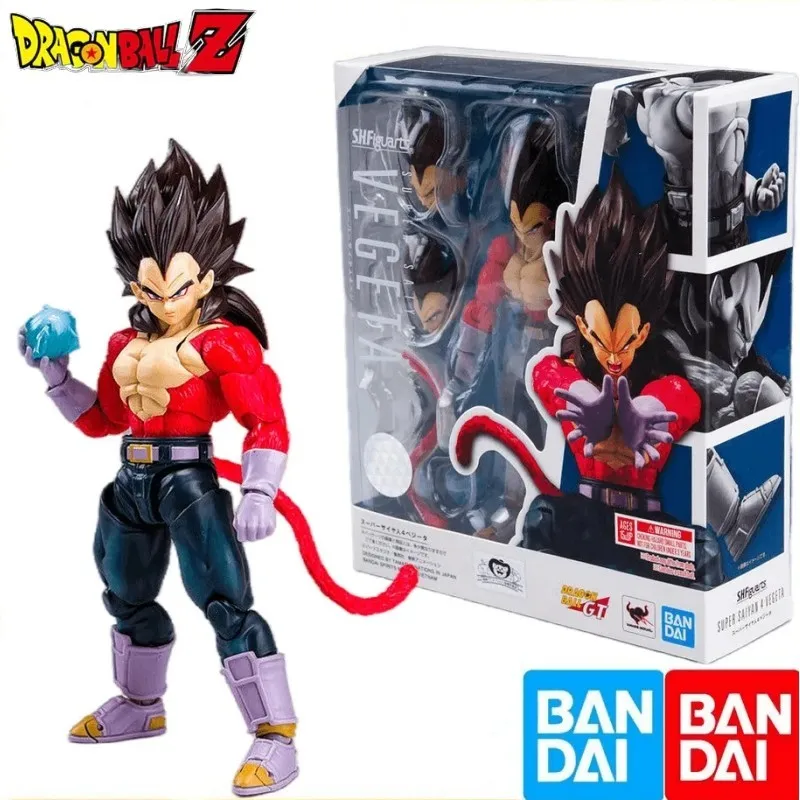 

Original Bandai Dragon Ball Gt Shf Vegeta Super Saiyan 4 Original Anime Action Figure Collection Model Toy Kid Gift In Stock