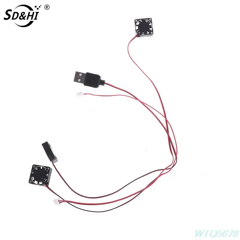 5v 12v 2CM 20MM Fan Cooling Fan 10000RPM Ultrathin Mini Laptop 2wire Silent Cooling Small