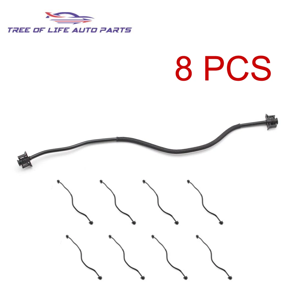 

8PCS Engine Coolant Overflow Hose For Volvo S60 S80 V70 XC60 XC70 2007 2008 2009 2010 2011 2012 2013 31274900