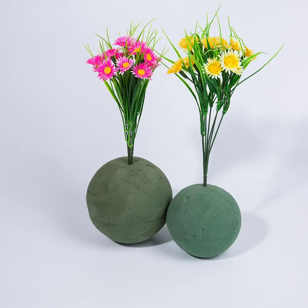 MUKCHAP 8 blocchi di schiuma floreale secca, 23x11x7 cm, mattoni di schiuma floreale rettangolare, floral foam bricolage per progetti artistici e artigianato, verde
