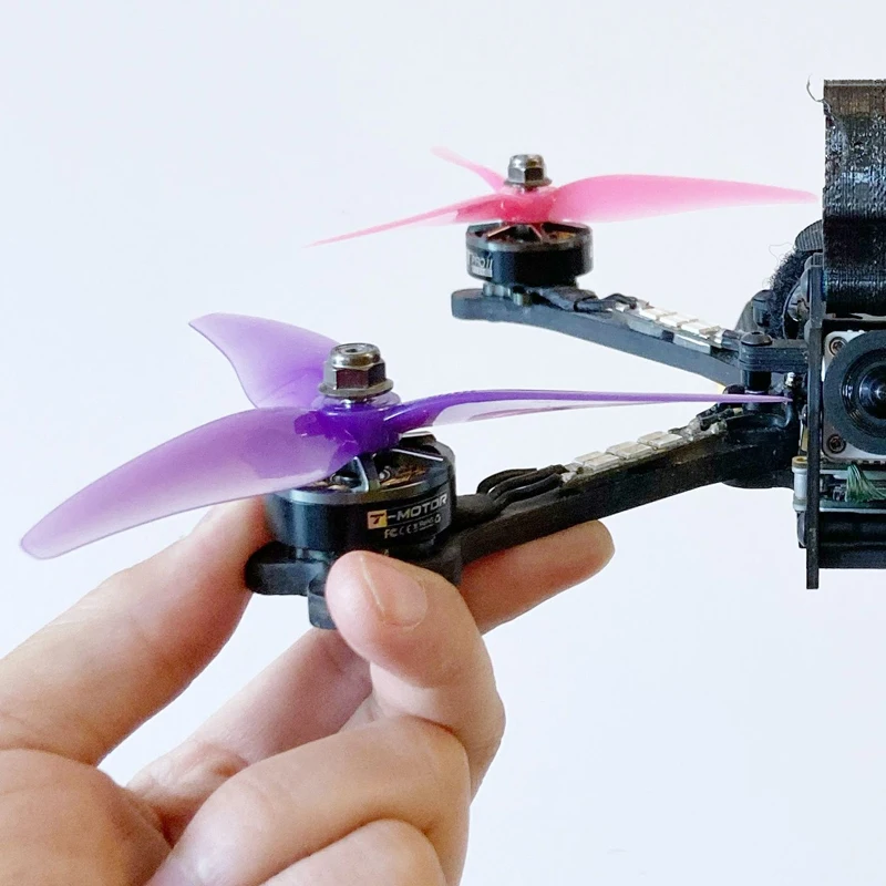Gemfan 허리케인 51477 3 블레이드 프로펠러, CW 및 CCW 소품 브러시리스 모터, RC FPV 레이싱 프리스타일 드론 쿼드콥터, 6 쌍, 12 쌍