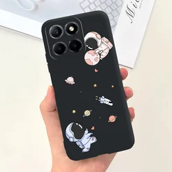 Cute Astronaut Soft Silicone Back Cover - Enhanced Protection for Honor X6 X6s (Capa-U62)