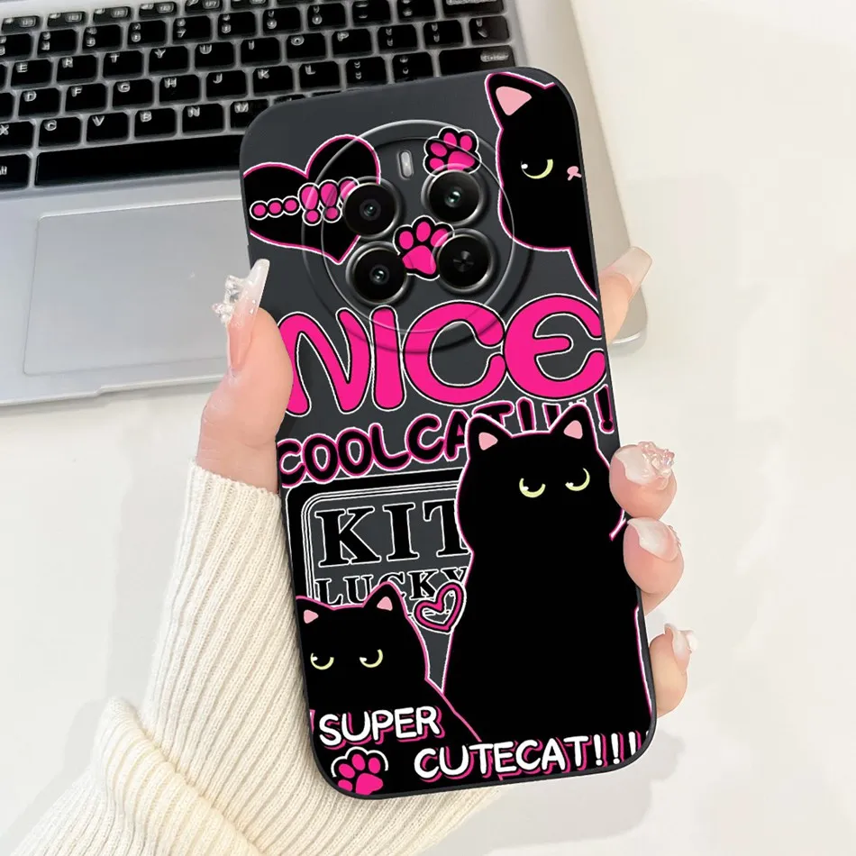 Cute New Design Soft Silicone Shockproof Phone Case - Plain Style