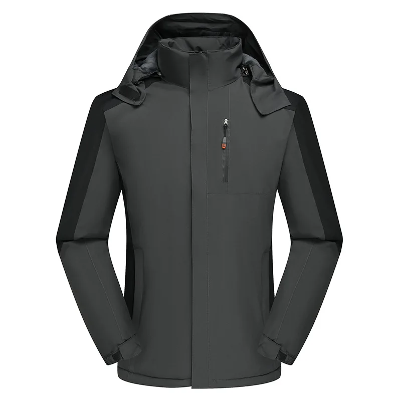 

2023 Fall/winter New Fleece-lined Thickened Charge Clothes For Men And Women Couple Same Three-in-one Waterproof Outdoor Mountai