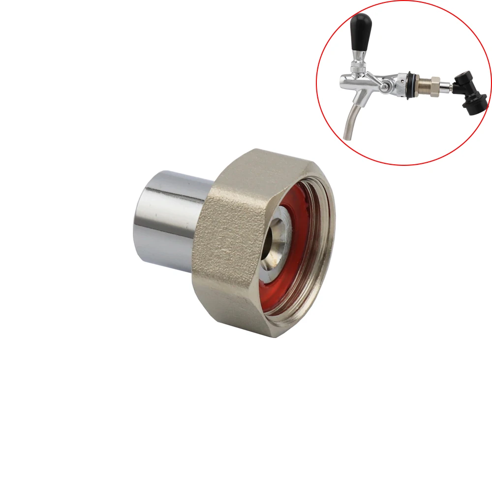 Draft Beer Shank Tail Piece Elbow Nut Gasket Kit Beer Brewing Tap Faucet Shank Adapter Accessories beer brewing equipment homebrew fitting beer faucet