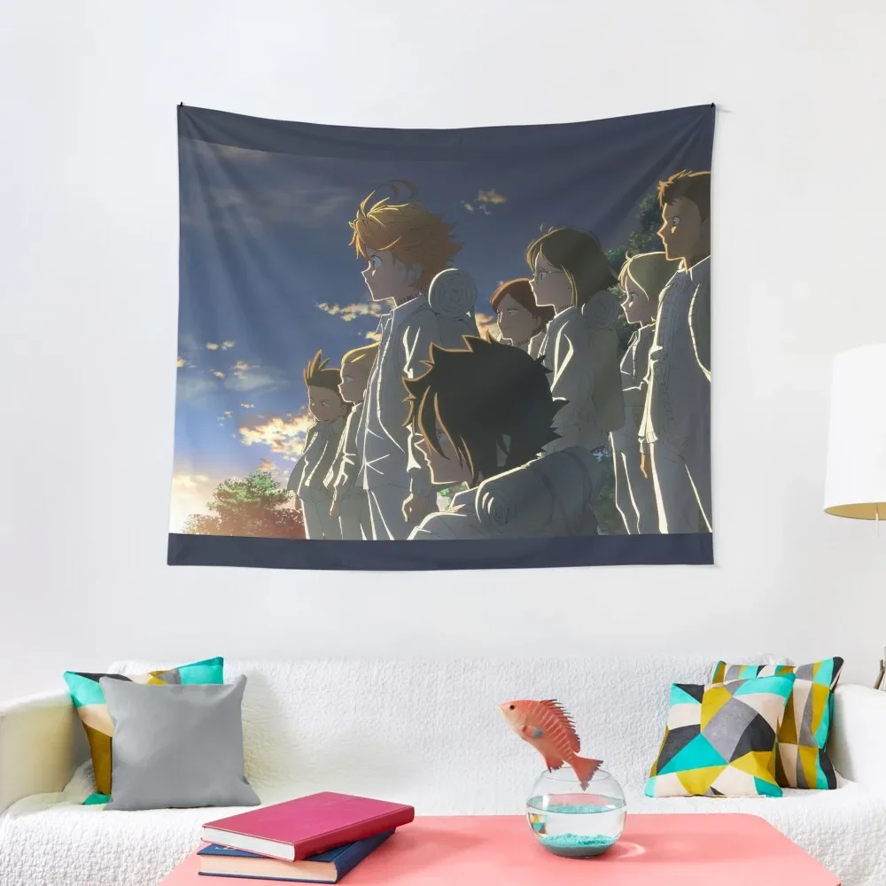 

Promised Neverland Kids Tapestry Wall Hanging Wall Hanging Decor Cute Room Decor Decoration For Rooms Tapestry
