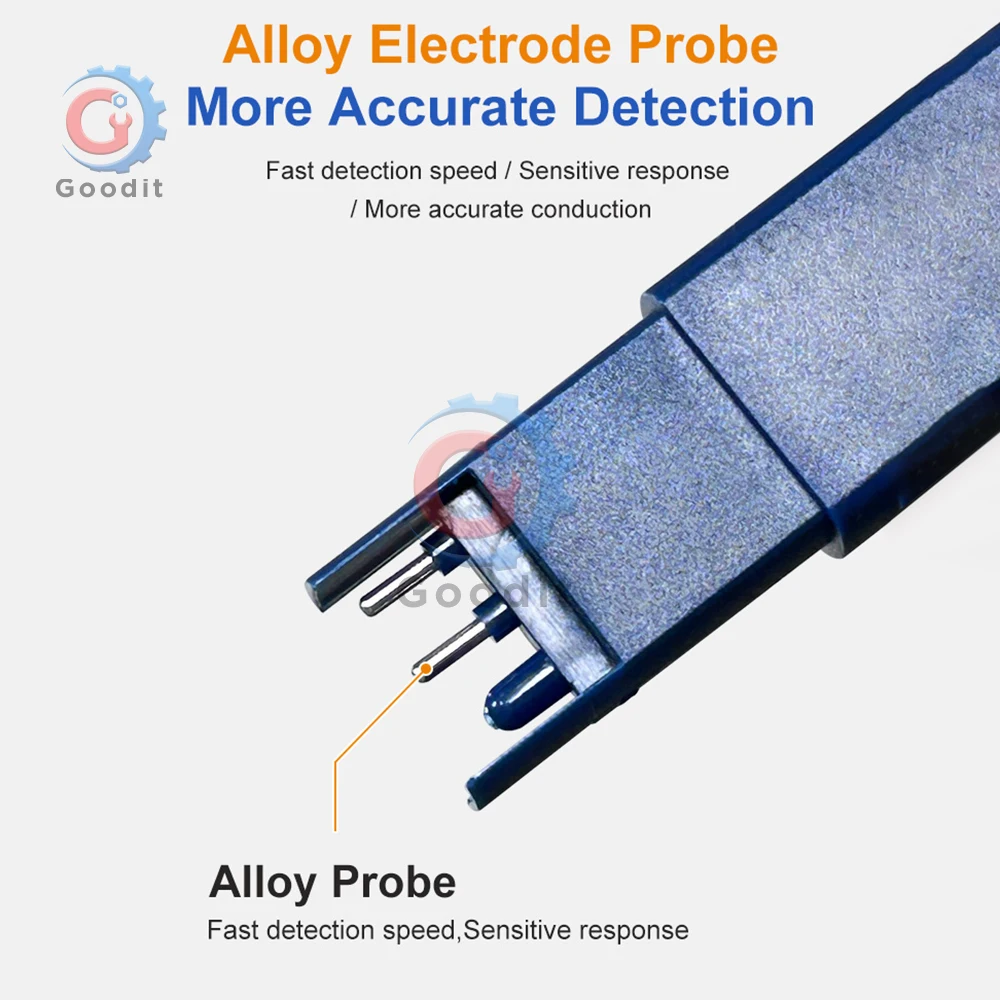 Water Quality Detector Portable TDS Water Quality Tester Pen 0-999ppm Alloy Probe Detector with LCD Display for Drinking/Pool/Aquaculture/Agriculture