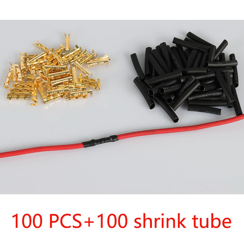 100 Pcs Gold-Tube