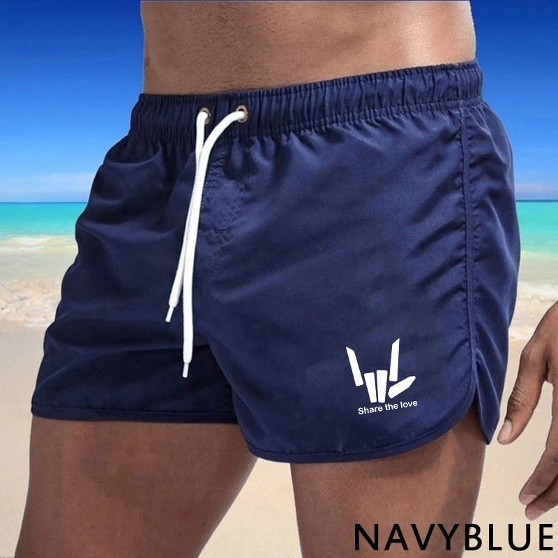 Summer Quick-Dry Shorts Men Swimwear Beach Shorts Swim Shorts Beach Wear Sports 3
