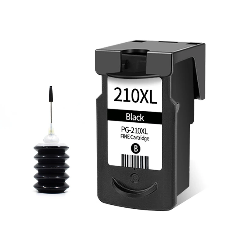 Refillable Ink Cartridge for Canon 210 211 XL Printer Supplies