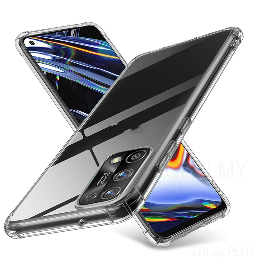 Durable Shockproof Silicone Protective Clear Case Cover