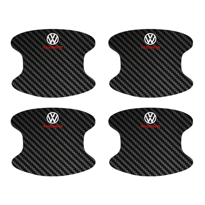 thumbnail image 1 of Pegatina protectora contra rayones para manija de puerta de automóvil con barra de umbral para Volkswagen VW GOLF Polo Tiguan JETTA GTI PASSAT, 1 of 5