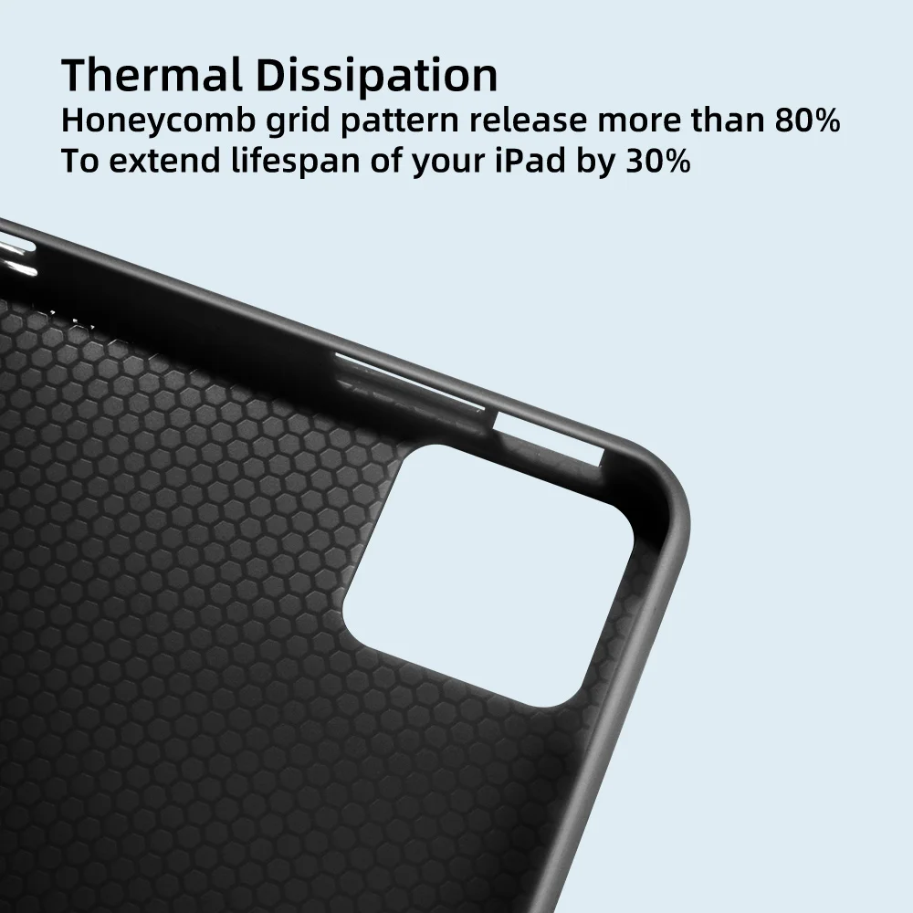 Magnetic Charging Tablet Case with Enhanced Protection
