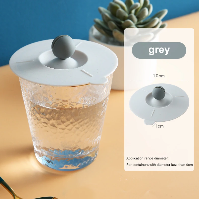 Coffee Cup Cover Silicone Wine Glasses Silicone Cup Covers 4 Pcs Reusable Mug Covers Anti-slip Cup Silicone Drink Covers Silicone Lids For Cups