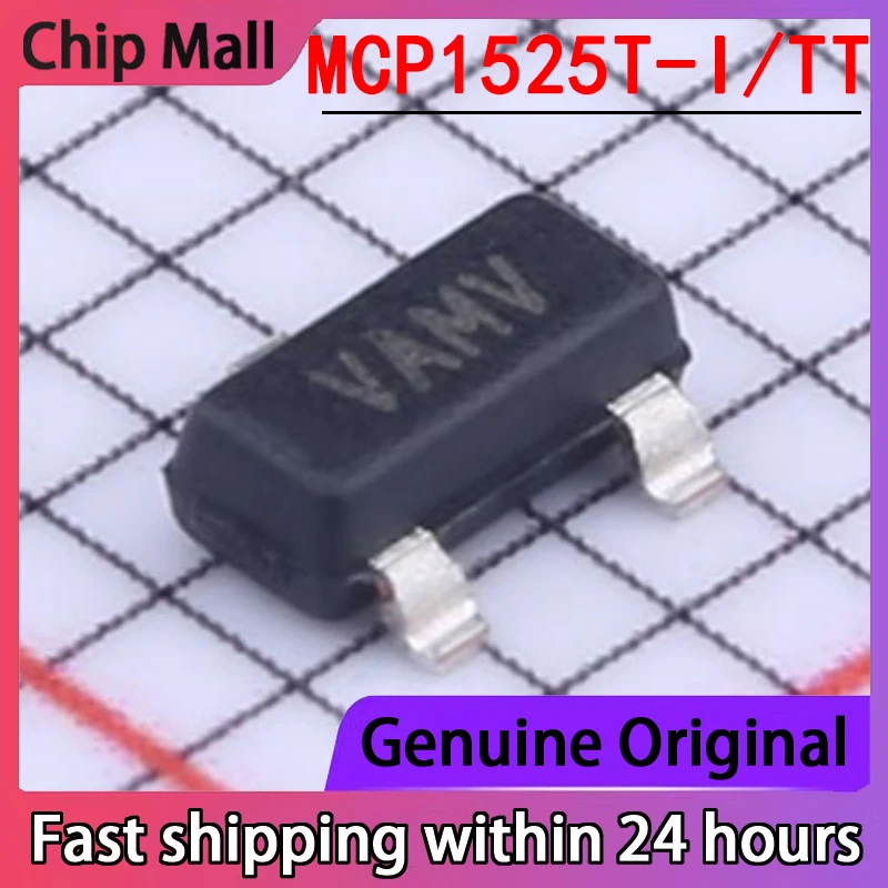 

5PCS New MCP1525T-I/TT Packaged SOT23-3 Voltage Reference Chip in Original Stock