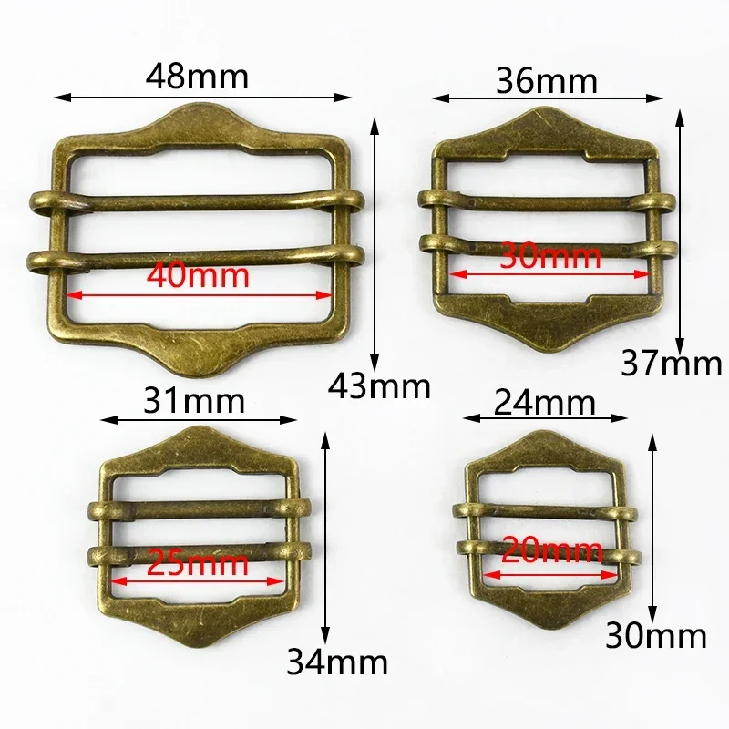 6pcs /lote 26mm Interior Metal Anillo Cuadrado Bolsa De La Ropa Anillo Ajustable Hebillas Deslizantes Para Coser Accesorios De Hardware Diy - España