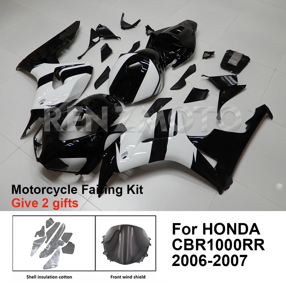 

Motorcycle Fairing Set Body Kit Plastic For HONDA CBR1000 RR CBR1000RR 2006-2007 Accessories Injection Bodywork H1007-127A