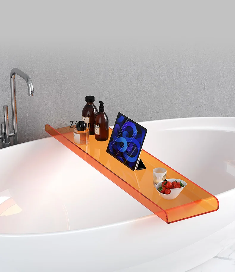 *Bathtub rack online celebrity bathroom tub tray acrylic storage rack