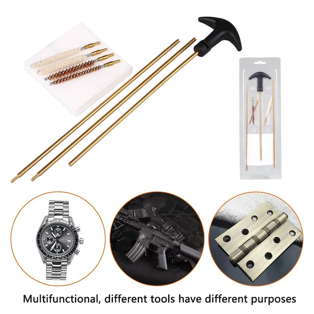 Tactical Barrel Cleaning Kit 4.5/5.5MM Rifle Pistol Airgun Brush Gun