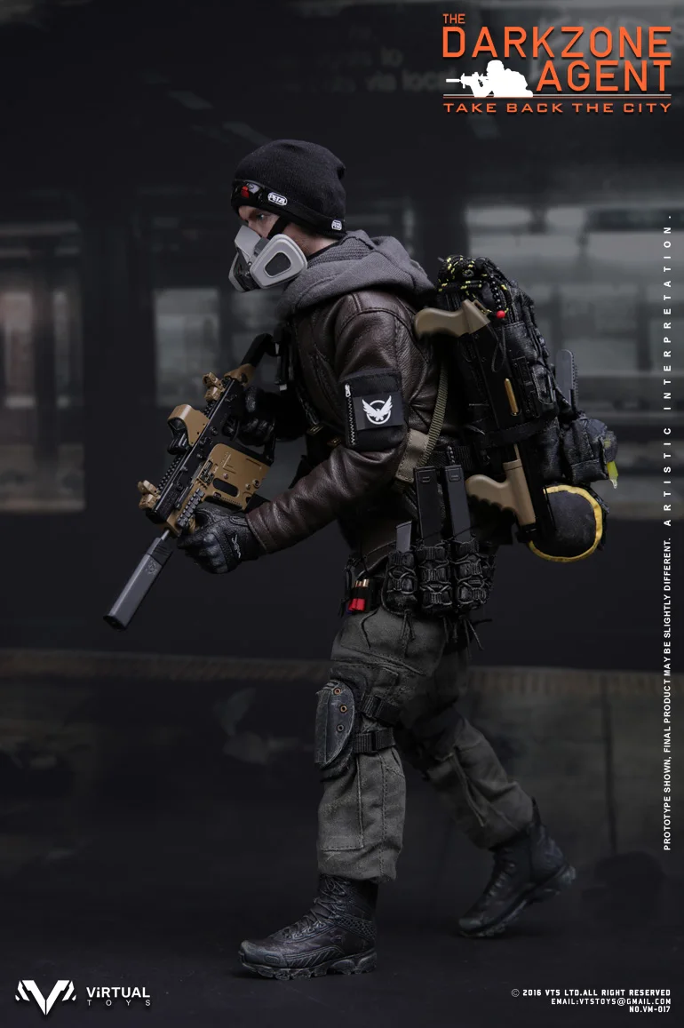 VTS DARKZONE AGENT フィギュア 1/6 1/6 Scale The Dark Zone Agent Renegade Figure by Virtual