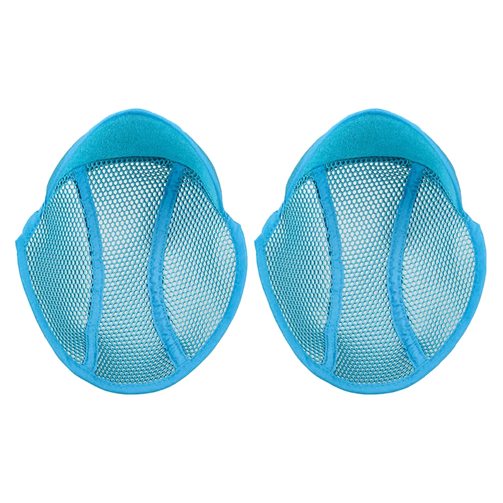 

2pcs Safety Liner Polyester Hard Hat Cap Insert Liner Sweatband Cooling Pad Safety Protection Air Mesh Liner Pad Blue