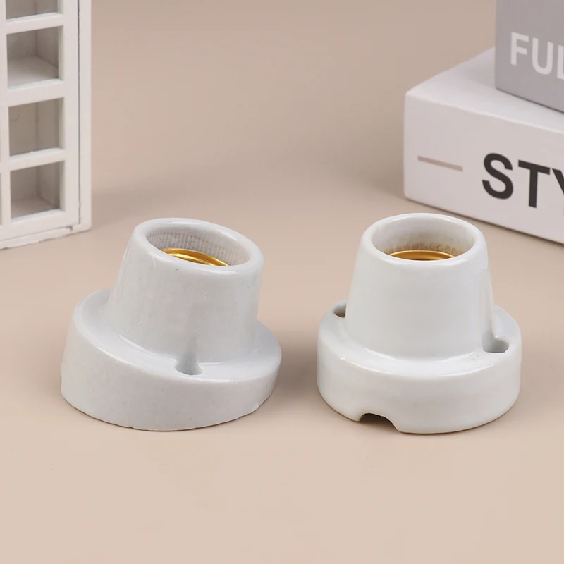 Portalampada in ceramica E27, resistente al calore, in porcellana, per lampadine ad alta temperatura, per uso industriale, catering, rettili o